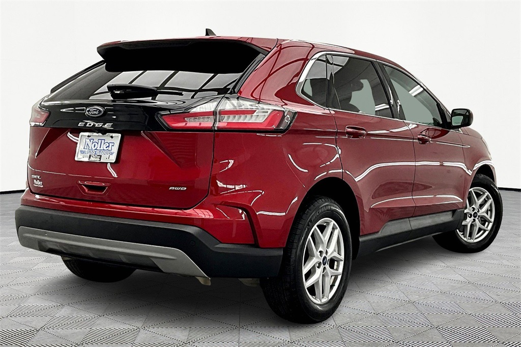 Used 2022 Ford Edge SEL with VIN 2FMPK4J92NBA74714 for sale in Kansas City