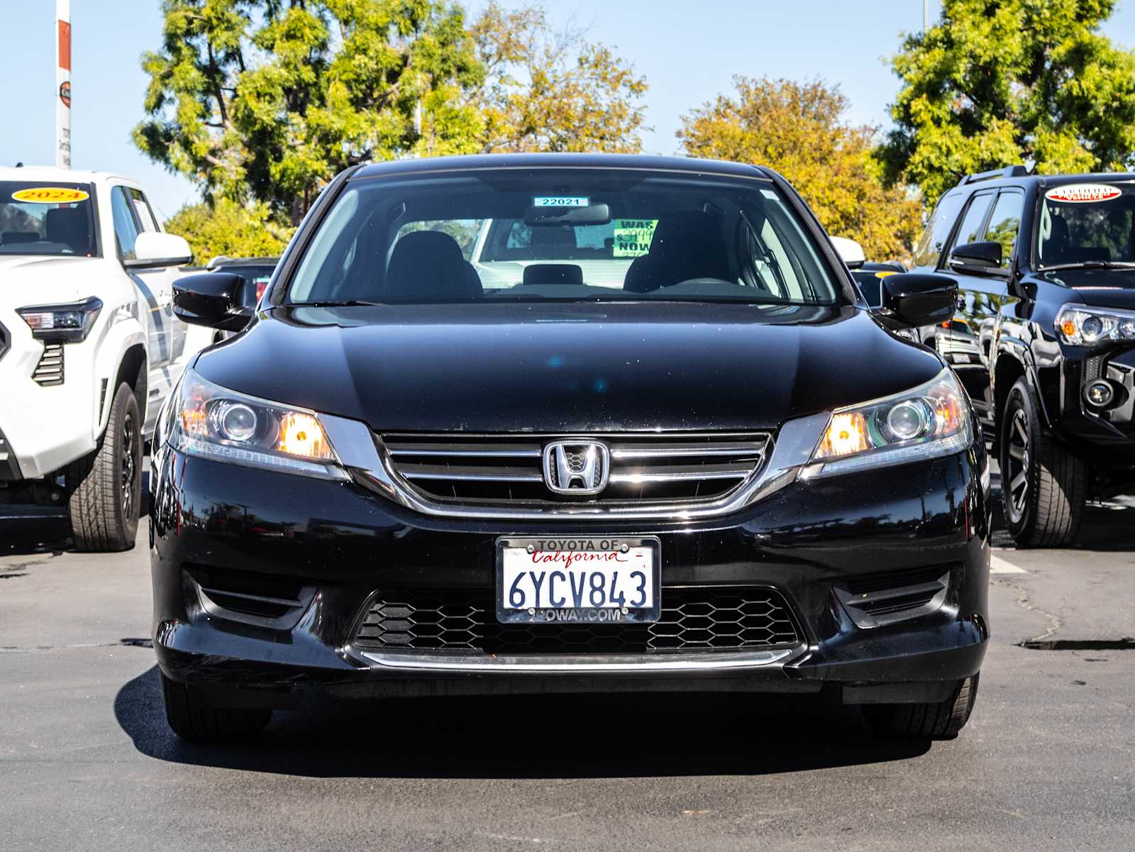 Used 2013 Honda Accord LX with VIN 1HGCR2F35DA002344 for sale in Poway, CA