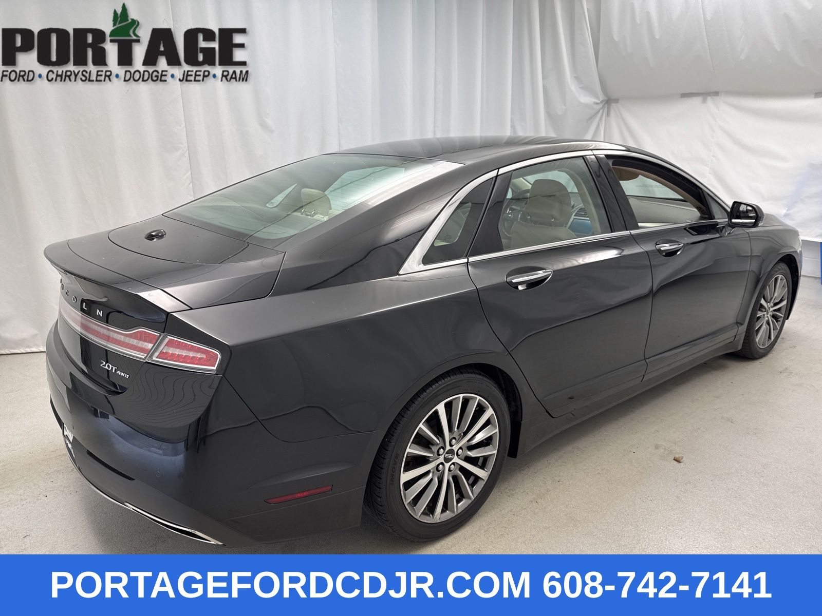 Used 2017 Lincoln MKZ Premiere with VIN 3LN6L5B99HR629757 for sale in Portage, WI
