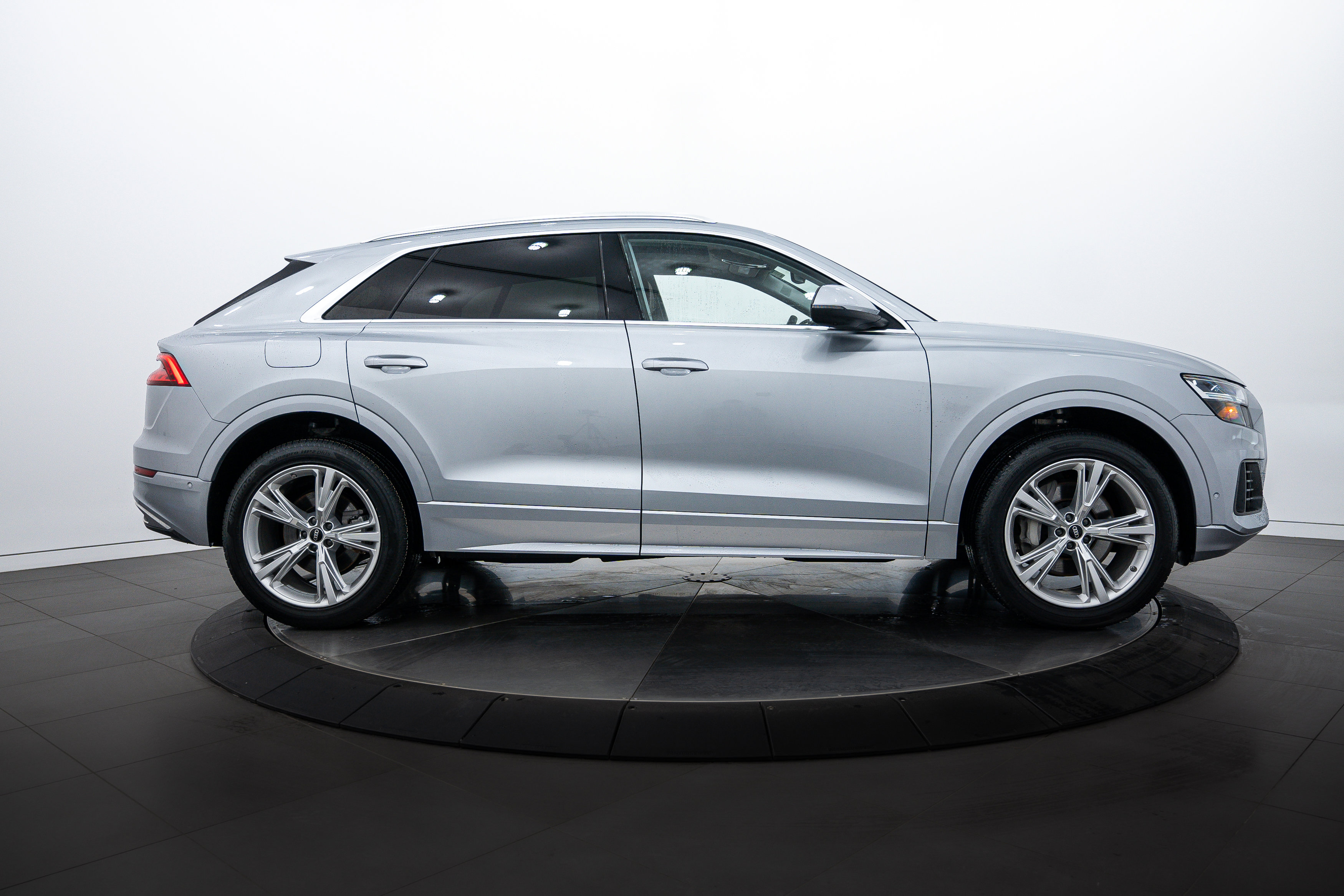 Certified Used 2022 Florett Silver Metallic Audi Premium Plus image 1