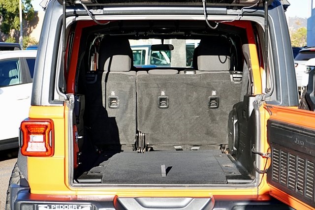 Used 2018 Orange Jeep Unlimited Rubicon image 17