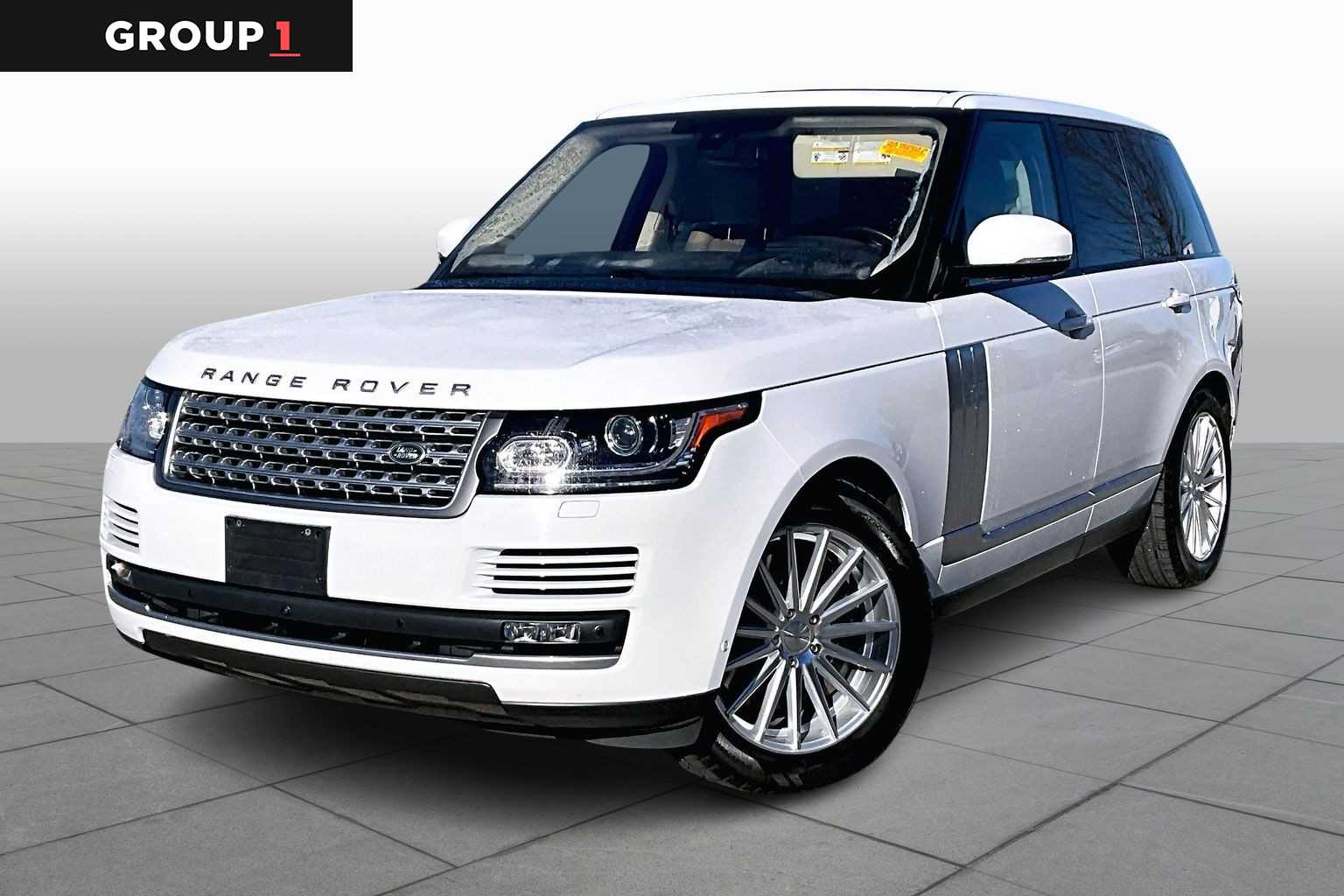 2016 Land Rover Range Rover HSE