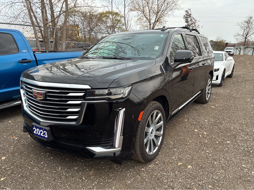 Used 2023 Cadillac Escalade ESV Premium Luxury Platinum with VIN 1GYS4MKL9PR528504 for sale in Coon Rapids, Minnesota