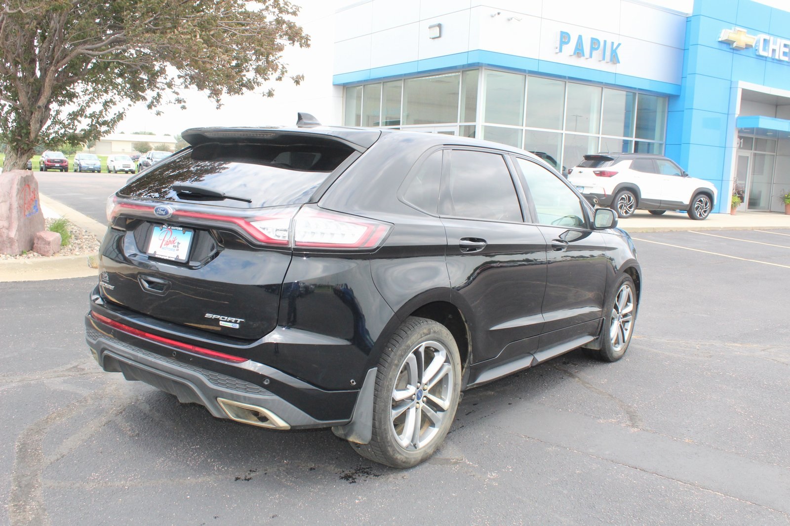 Used 2017 Ford Edge Sport with VIN 2FMPK4APXHBB42762 for sale in Luverne, Minnesota