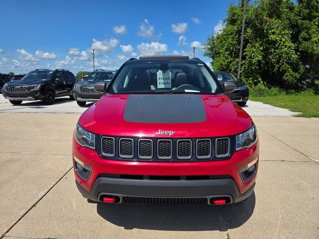 Certified 2019 Jeep Compass Trailhawk with VIN 3C4NJDDB4KT650834 for sale in Indianola, IA