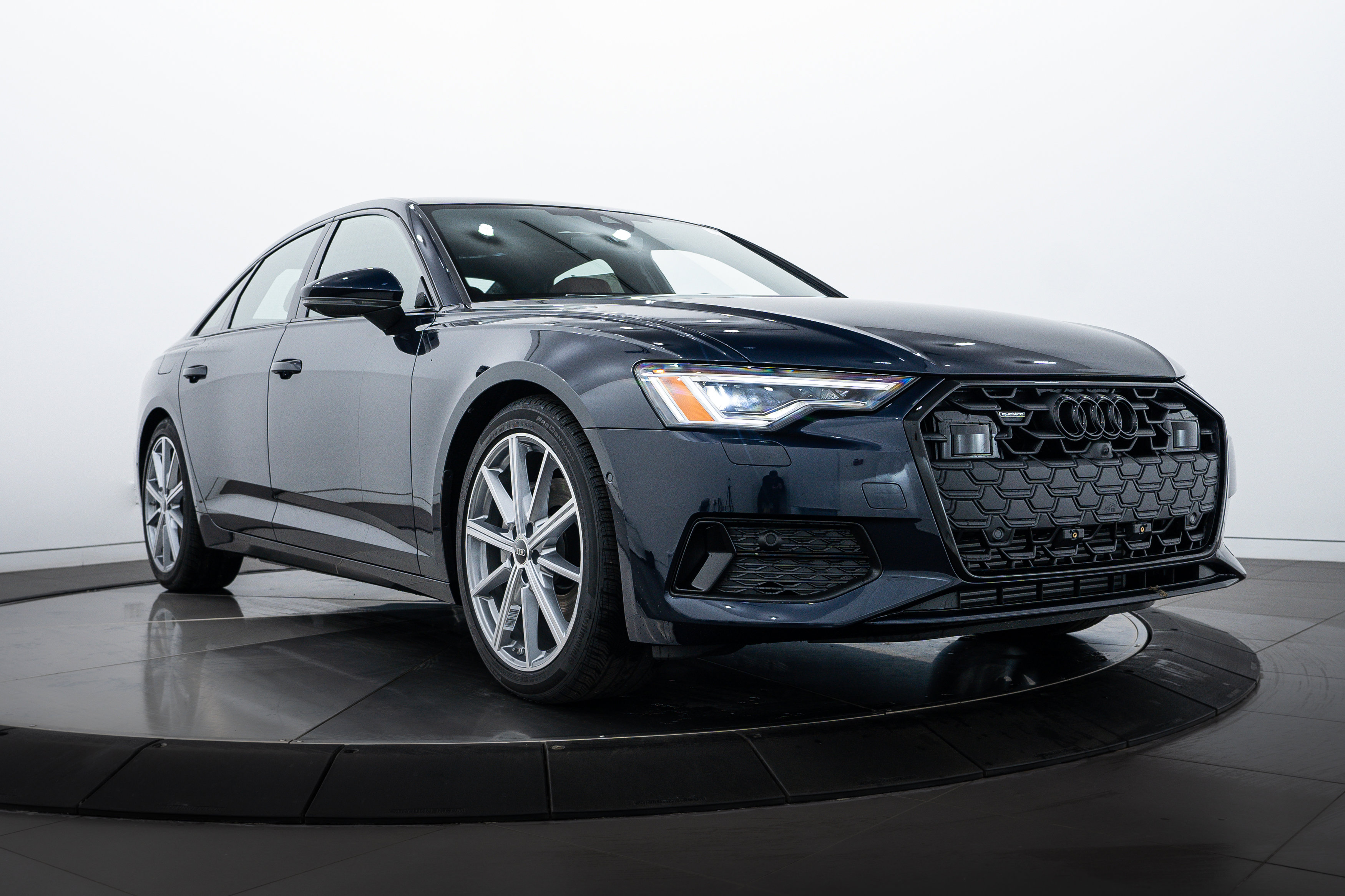 New 2025 Blue Audi Premium Plus image 1