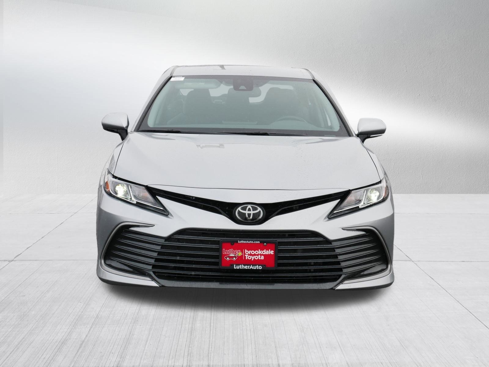 Certified 2022 Toyota Camry LE with VIN 4T1R11BK1NU067629 for sale in Brooklyn Center, Minnesota