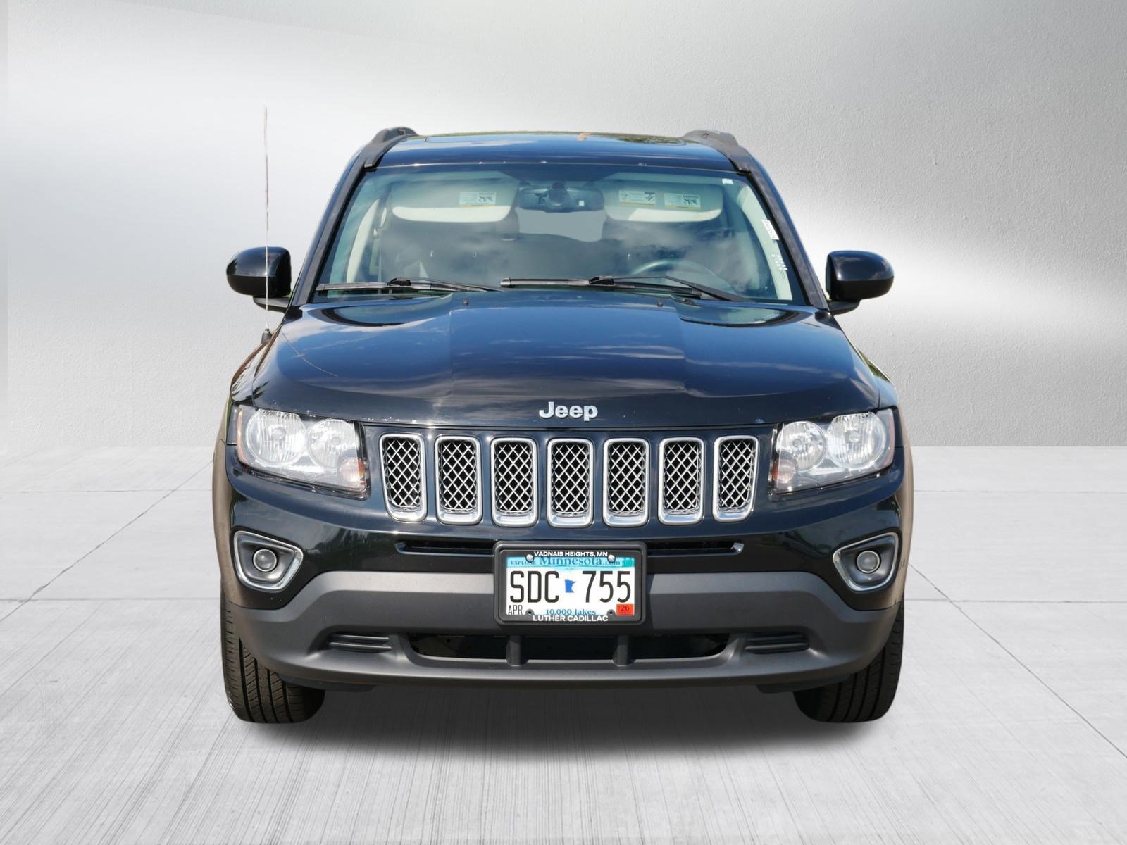 Used 2016 Jeep Compass High Altitude with VIN 1C4NJDEB2GD674111 for sale in Vadnais Heights, MN