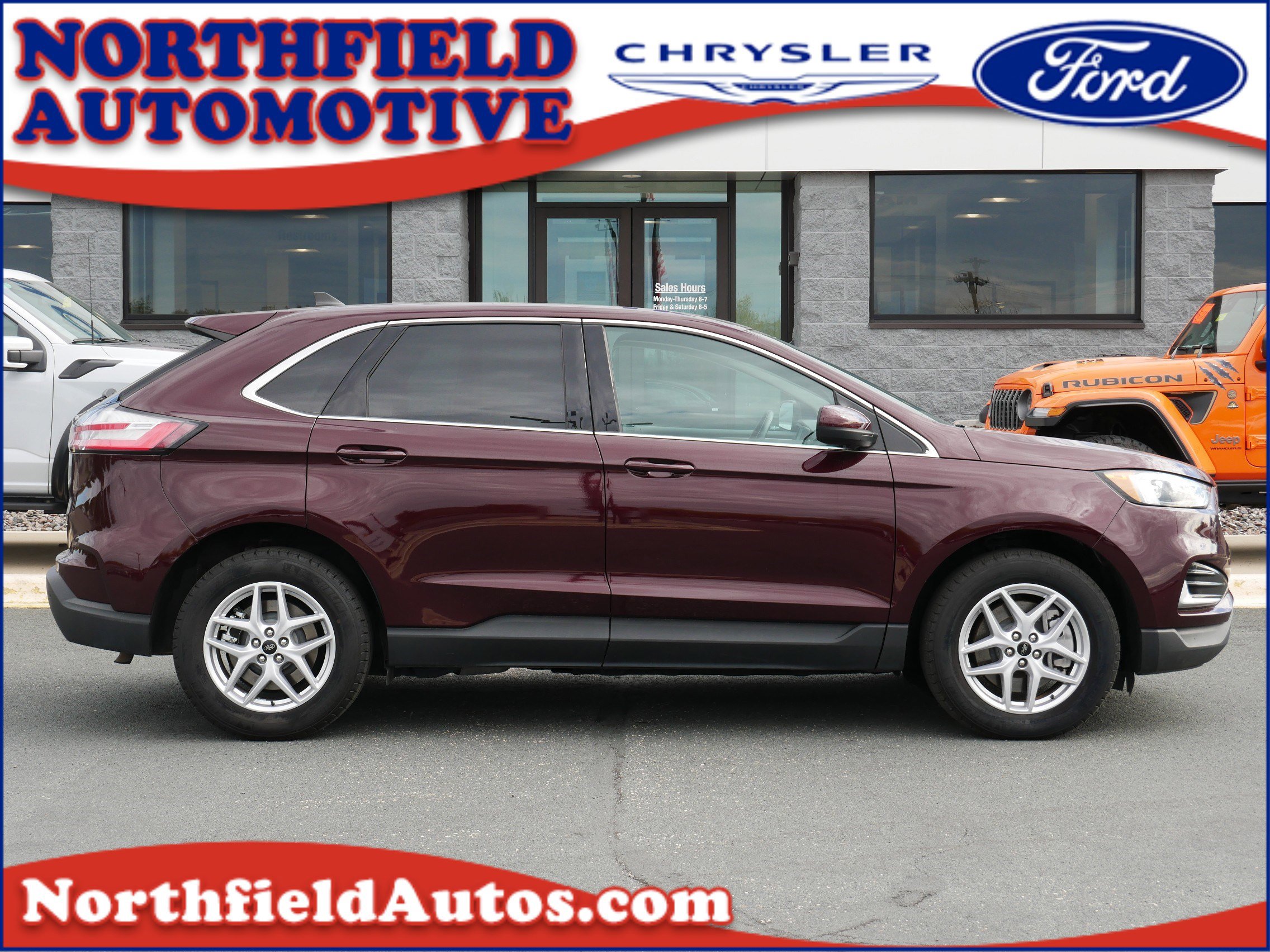 Used 2024 Ford Edge SEL with VIN 2FMPK4J94RBA38027 for sale in Northfield, Minnesota