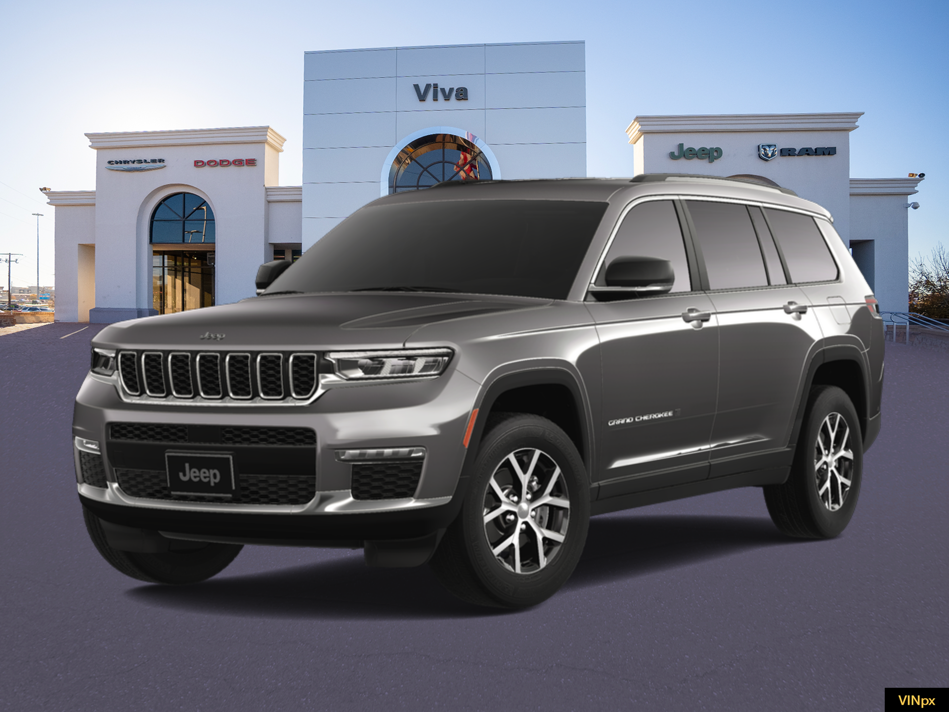 New 2025 Baltic Gray Metallic Clear-Coat Exterior Paint Jeep Limited image 1