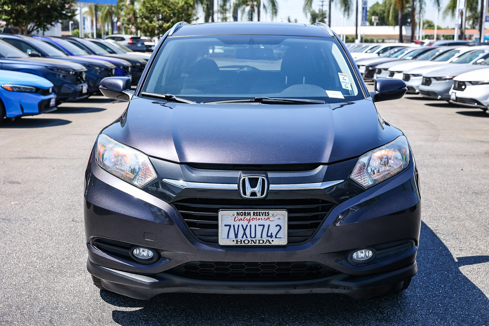 Certified 2016 Honda HR-V EX-L with VIN 3CZRU5H74GM727721 for sale in West Covina, CA