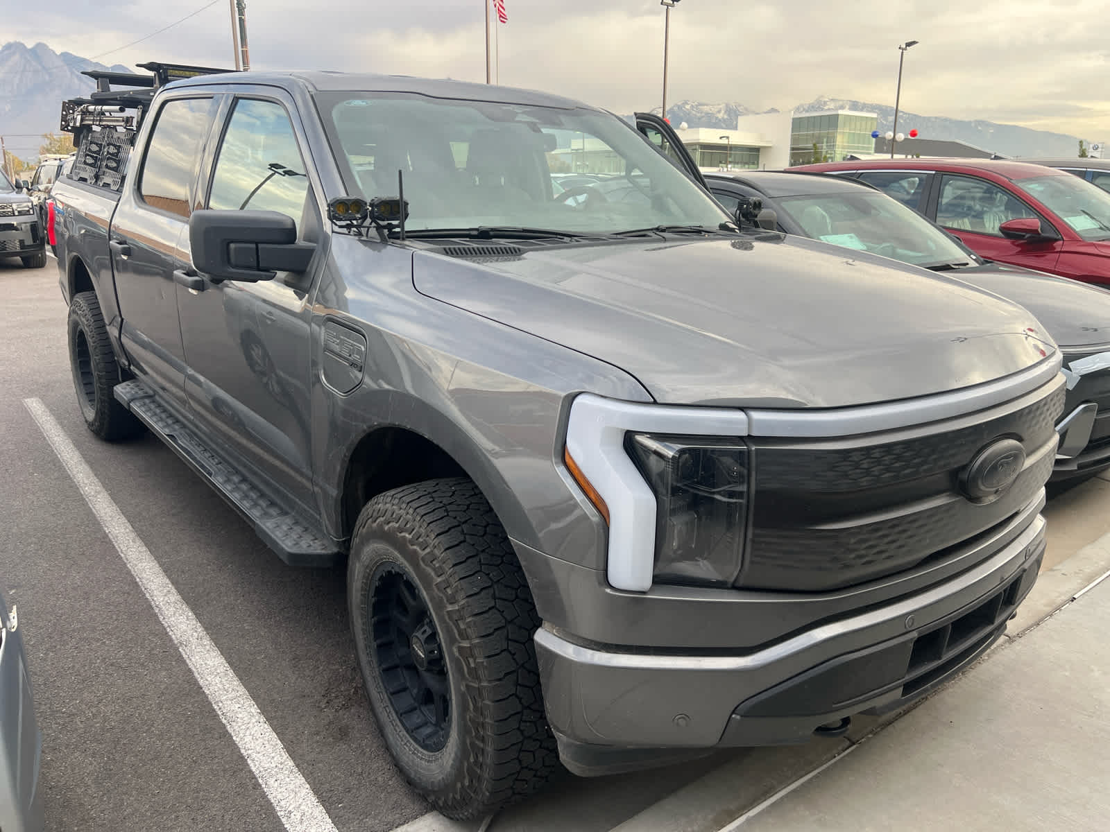 Used 2023 Ford F-150 Lightning XLT with VIN 1FTVW1ELXPWG05387 for sale in Murray, UT