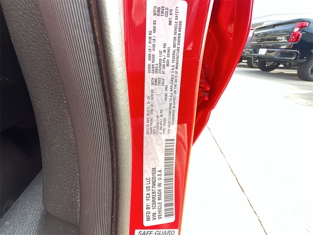 2022 Ram 1500 Big Horn Lone Star photo 38