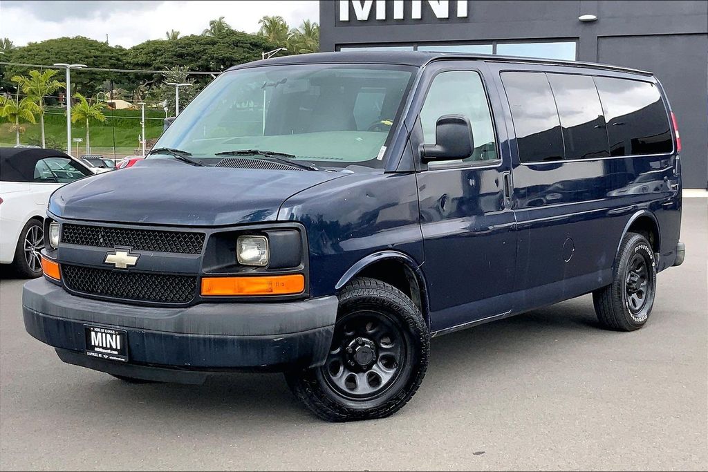 Used 2014 Chevrolet Express Passenger LS with VIN 1GNSGBF4XE1180834 for sale in Kapolei, HI