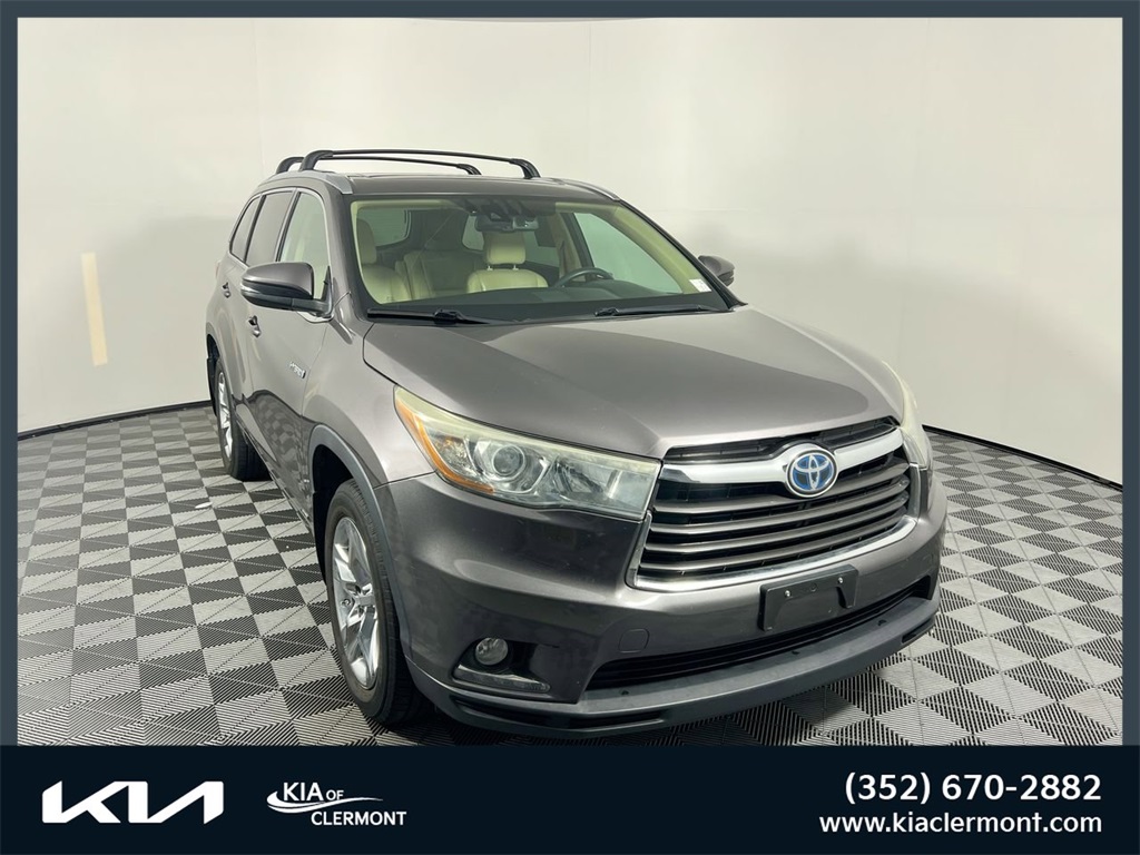2016 Toyota Highlander Limited Platinum