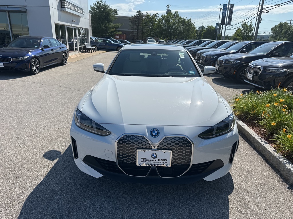 Certified 2025 BMW i4 Base with VIN WBY23HD04SFT95467 for sale in Manchester, NH