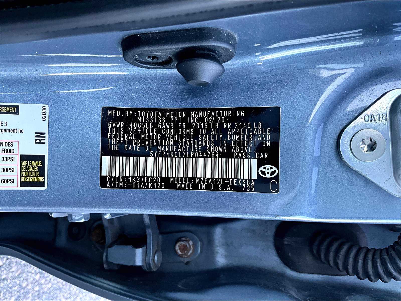 2020 Toyota Corolla SE photo 6