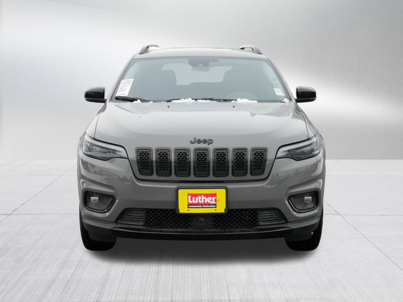 Certified 2023 Jeep Cherokee Altitude Lux with VIN 1C4PJMMB0PD111729 for sale in Brooklyn Park, Minnesota