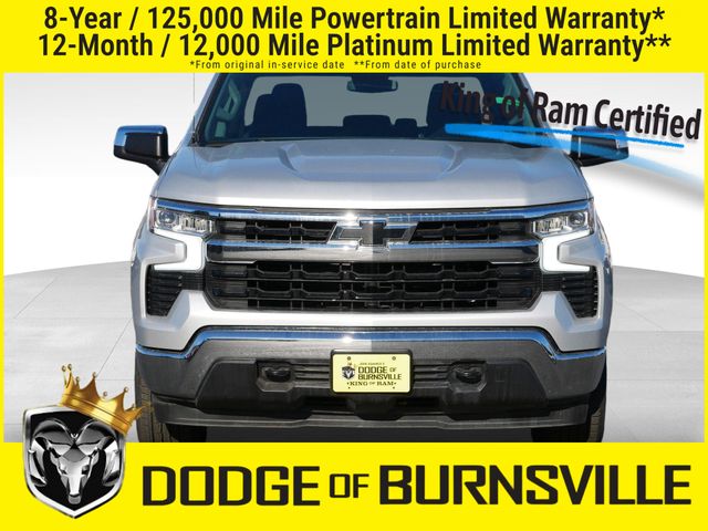 Certified 2022 Chevrolet Silverado 1500 LT with VIN 3GCPDDEK4NG571658 for sale in Burnsville, Minnesota