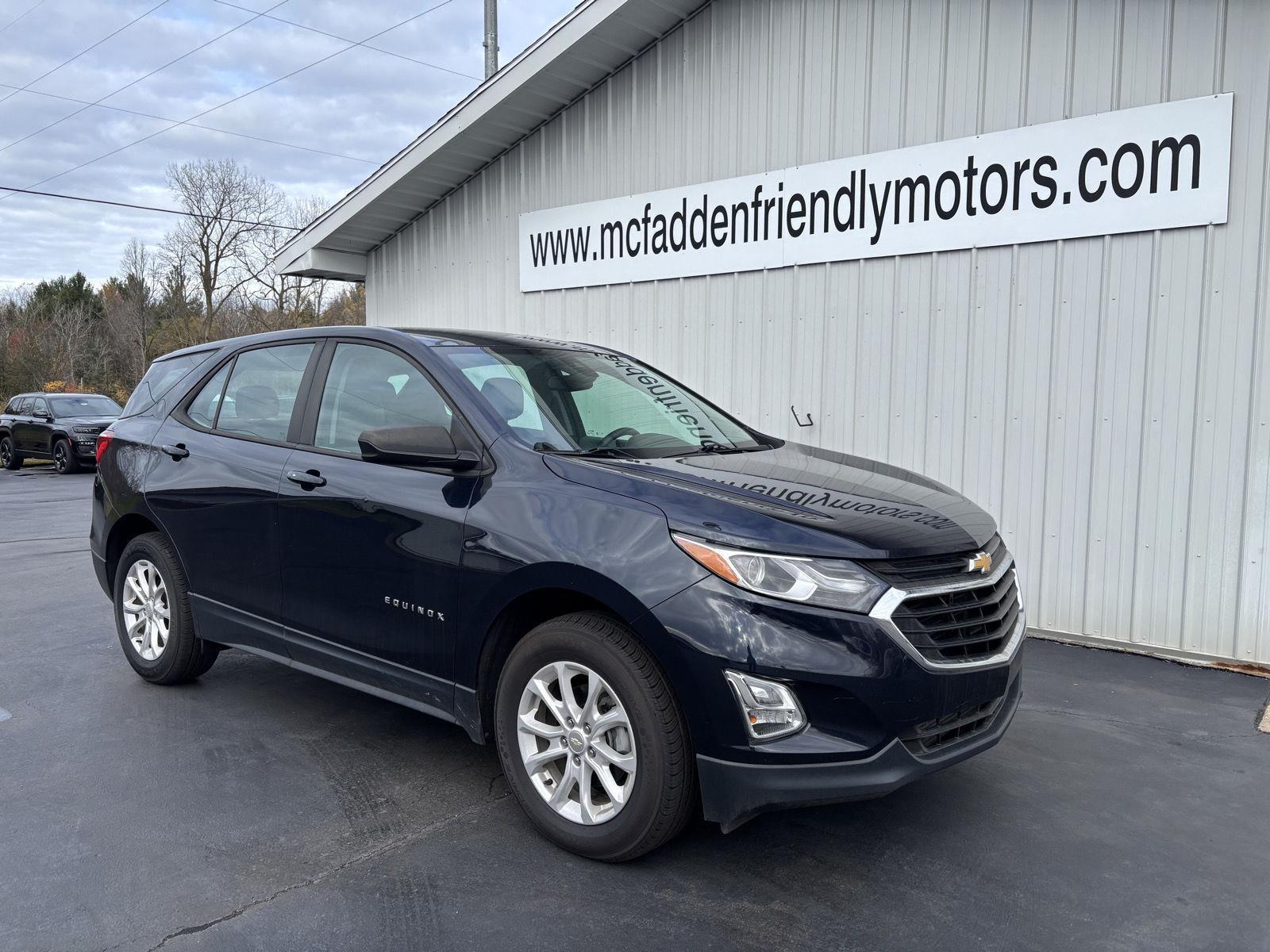 Used 2020 Chevrolet Equinox LS with VIN 3GNAXSEV7LS730833 for sale in South Haven, MI