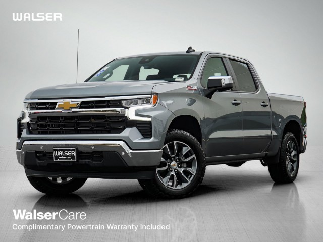 New 2025 Chevrolet Silverado 1500 LT Crew Cab in White Bear