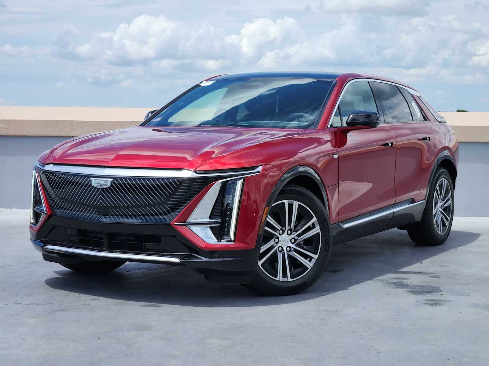 New 2025 Radiant Red Tintcoat Cadillac Luxury 1 image 1