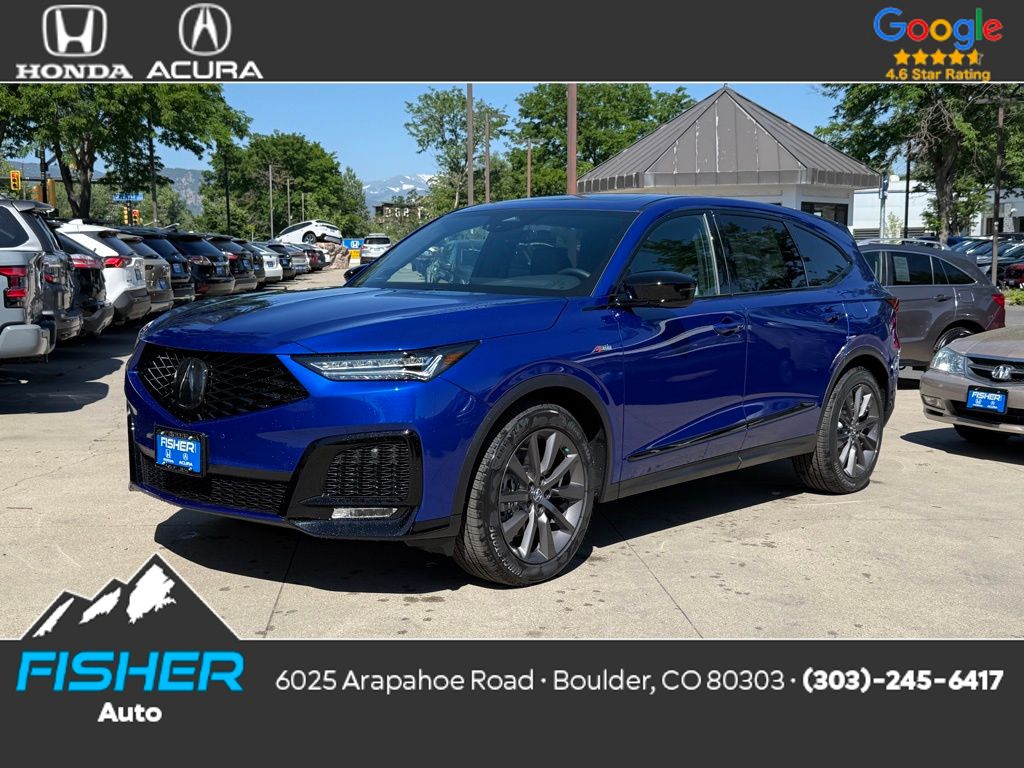 New 2025 Apex Blue Pearl Acura A-Spec image 1