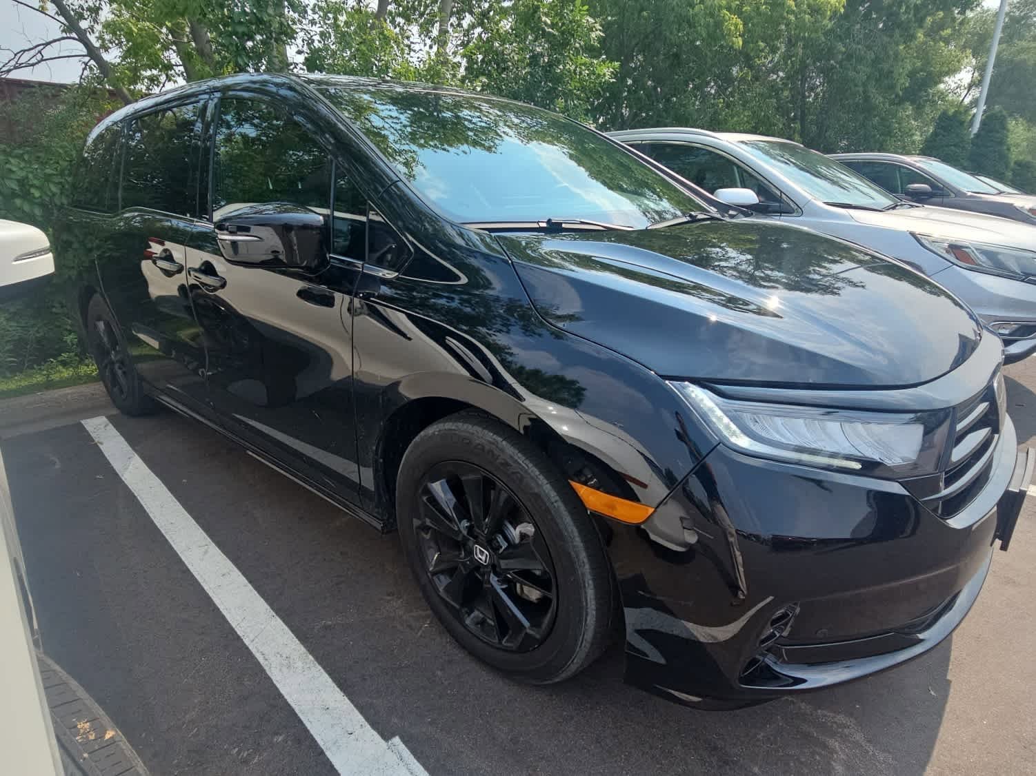 Certified 2023 Honda Odyssey SPORT with VIN 5FNRL6H75PB072374 for sale in Hopkins, Minnesota