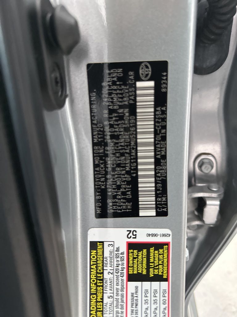 2021 Toyota Camry SE photo 27