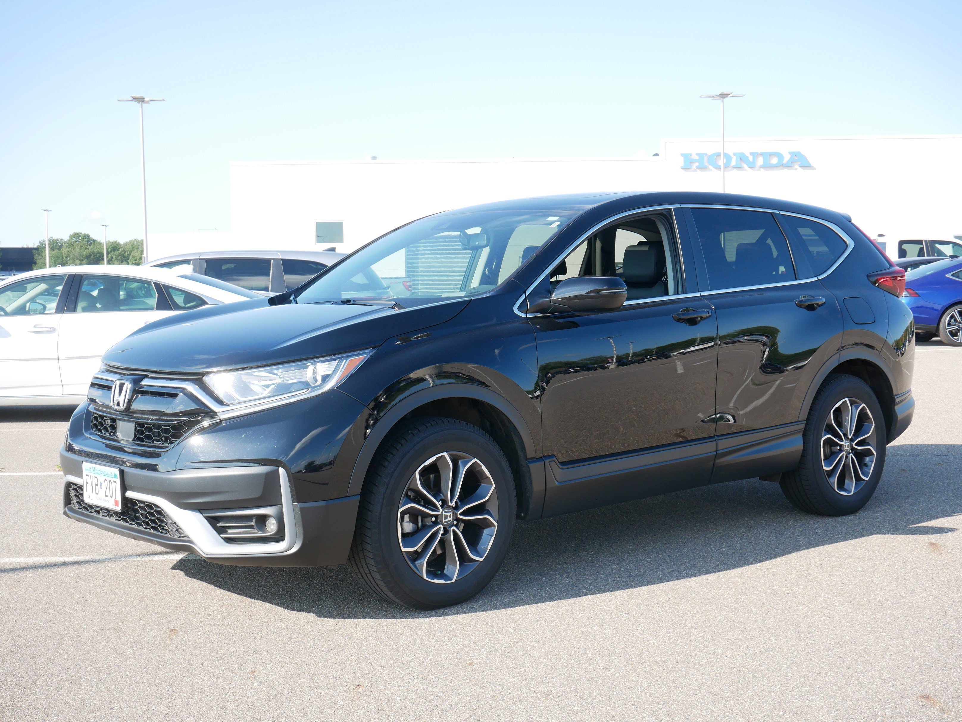 Used 2021 Honda CR-V EX-L with VIN 2HKRW2H81MH623941 for sale in Waite Park, Minnesota