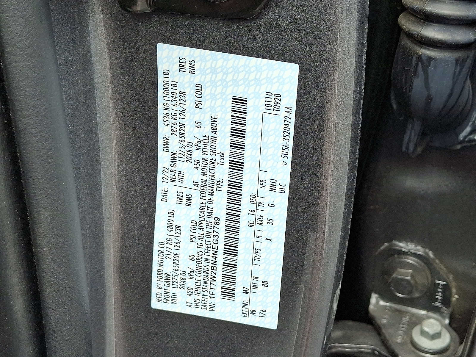 2022 Ford F-250 Platinum photo 27