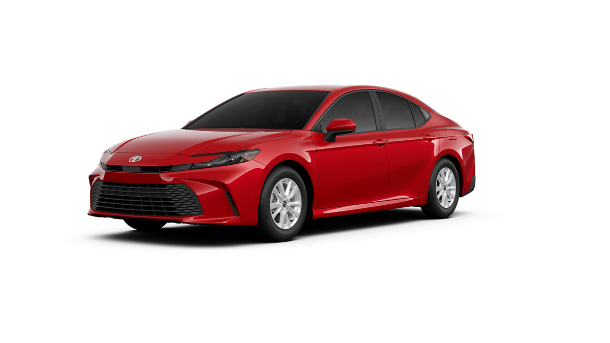 New 2025 Supersonic Red [extra_cost_color] Toyota LE image 1