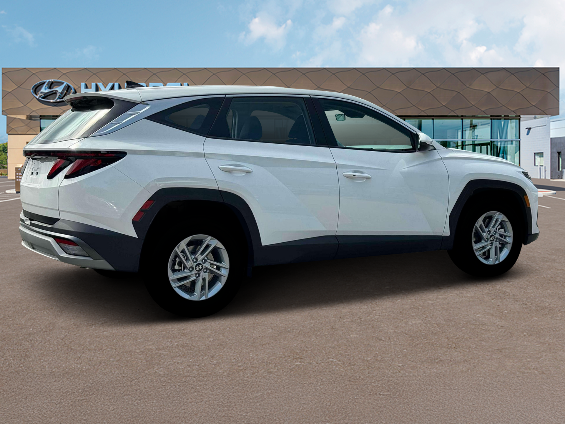 New 2025 White Hyundai SE FWD image 8
