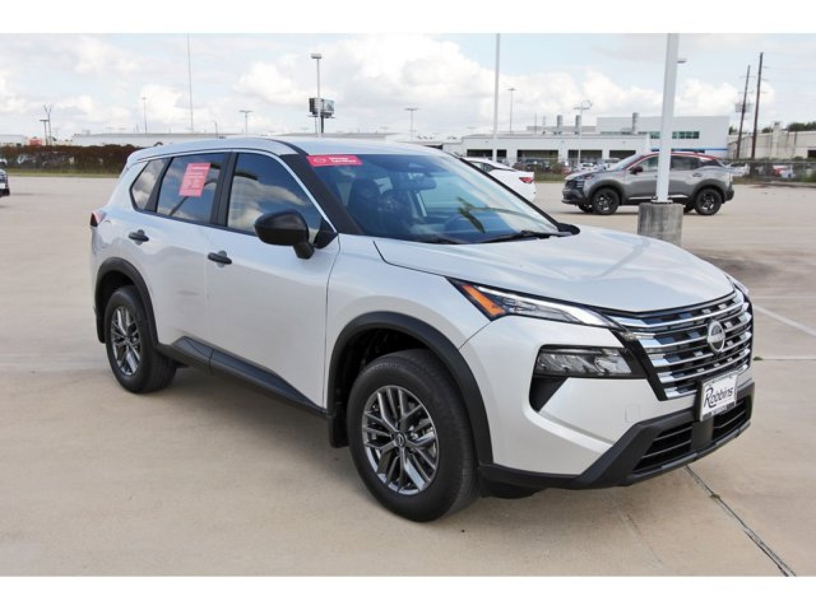 2025 Nissan Rogue S Silver at Robbins Nissan