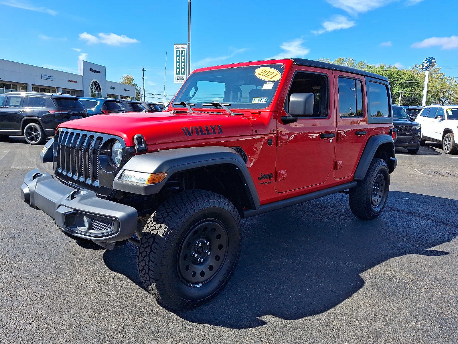 2021 Jeep Wrangler Unlimited Willys Sport photo 3