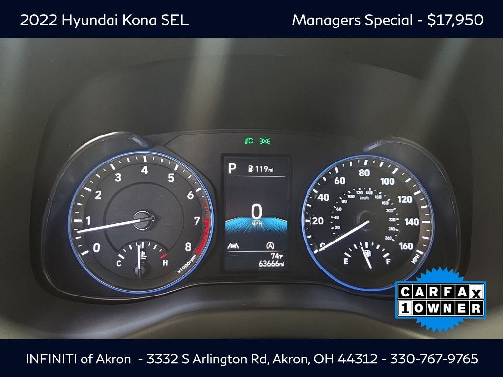 2022 Hyundai Kona SEL photo 2