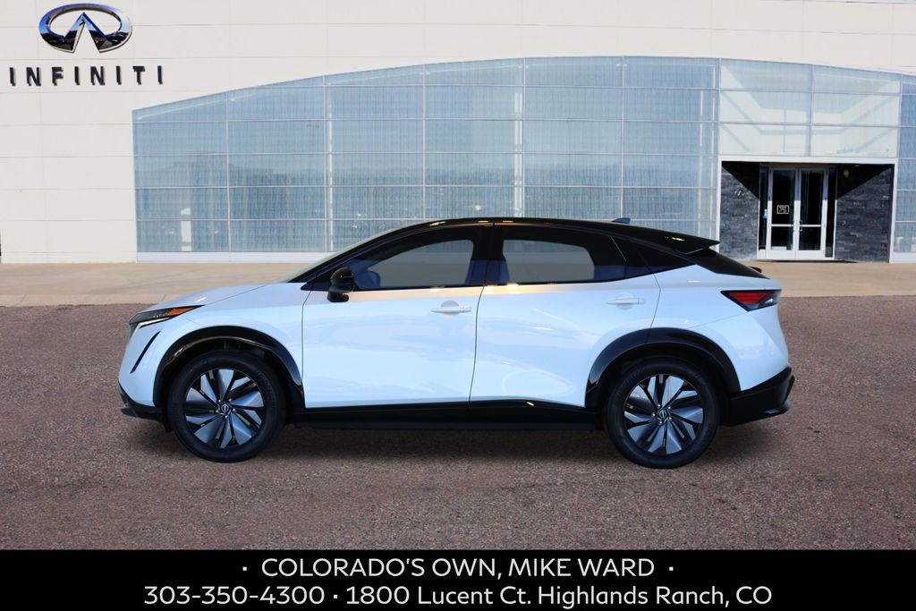 Used 2023 Nissan Ariya Engage+ with VIN JN1DF0BB4PM703802 for sale in Highlands Ranch, CO