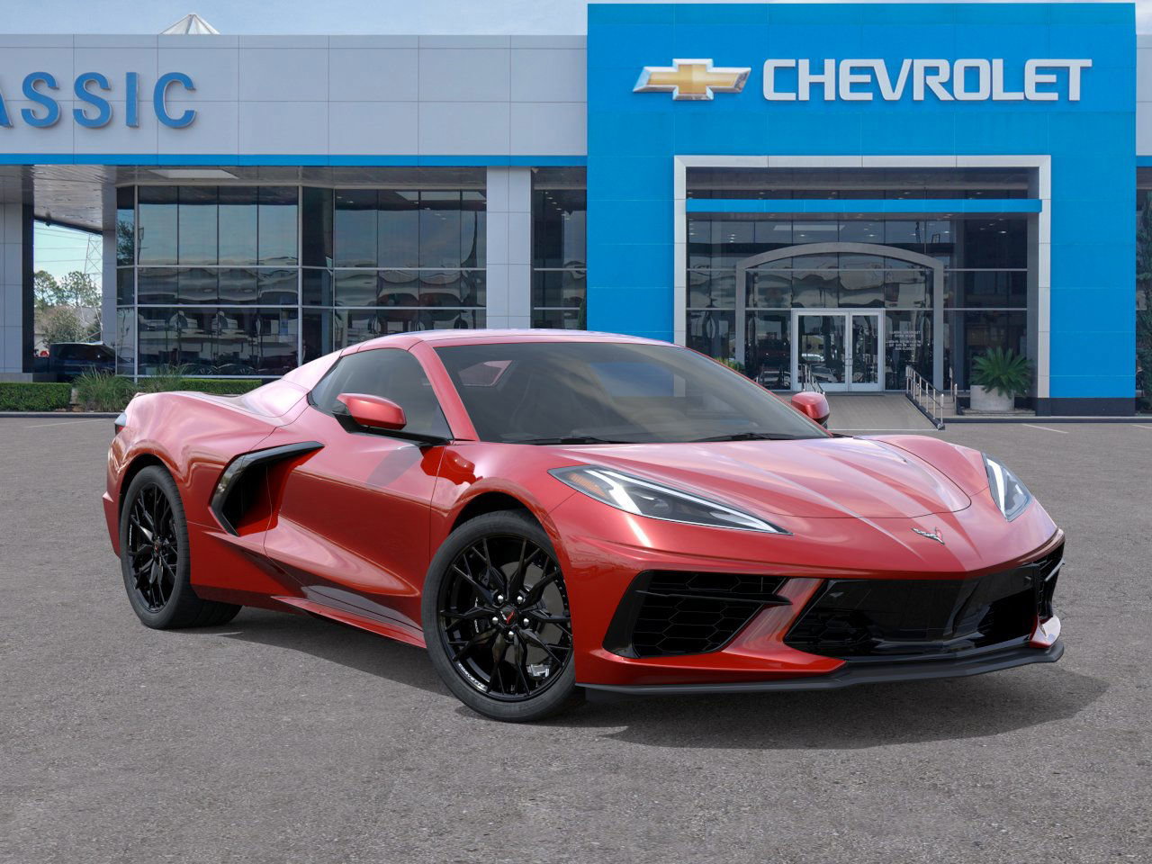 2026 Chevrolet Corvette Stingray 2LT Red at Classic Elite Chevrolet Hwy 6