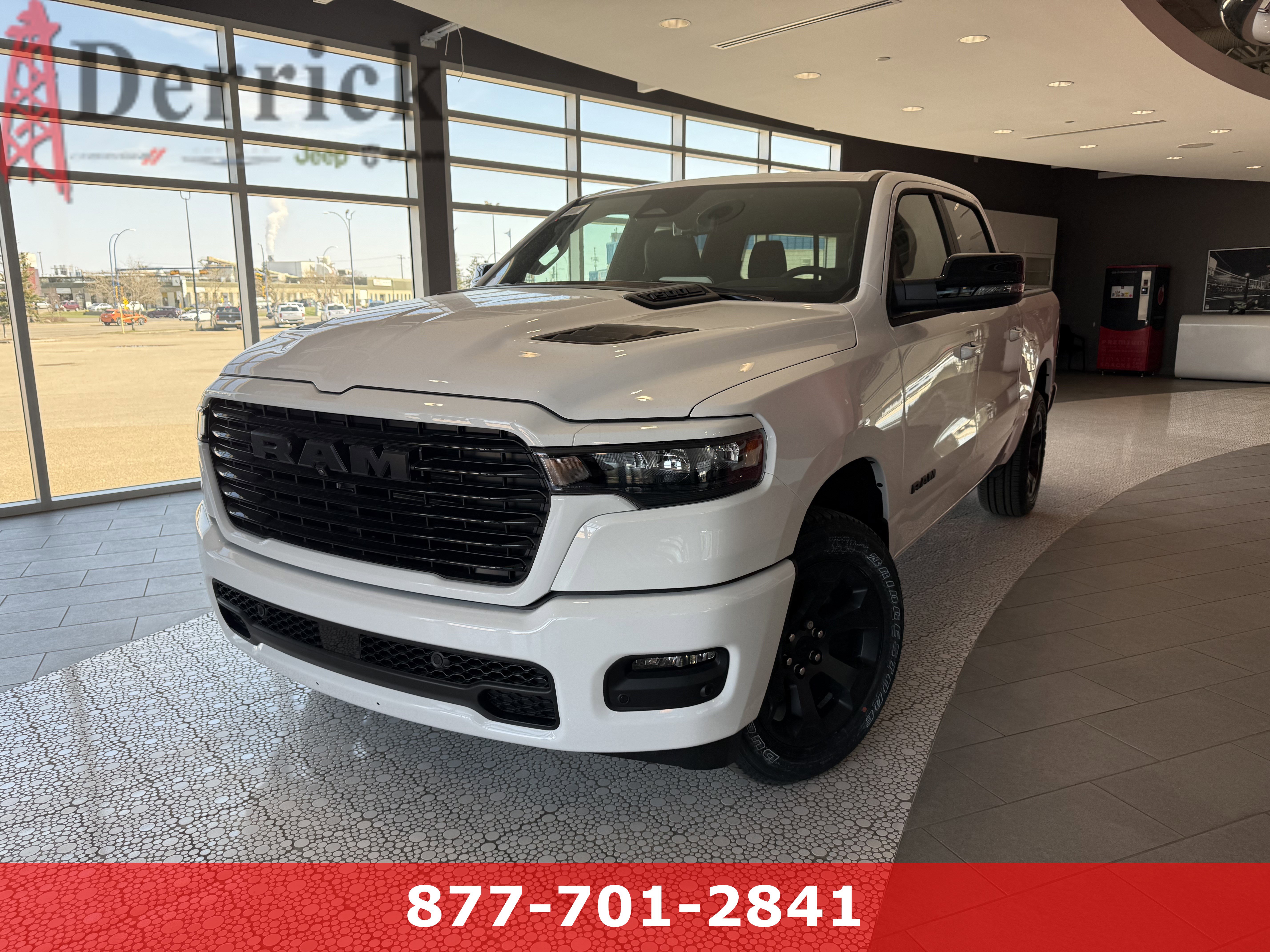 New 2025 Bright White Ram Sport image 1