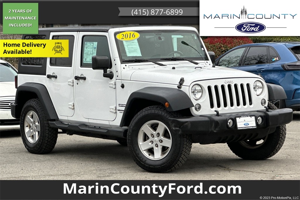 2016 Jeep Wrangler Unlimited Sport S