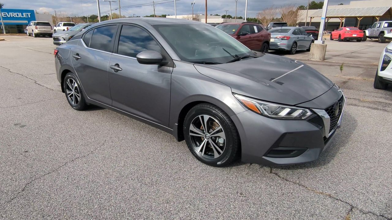 Used 2021 Nissan Sentra SV with VIN 3N1AB8CV9MY227156 for sale in McDonough, GA