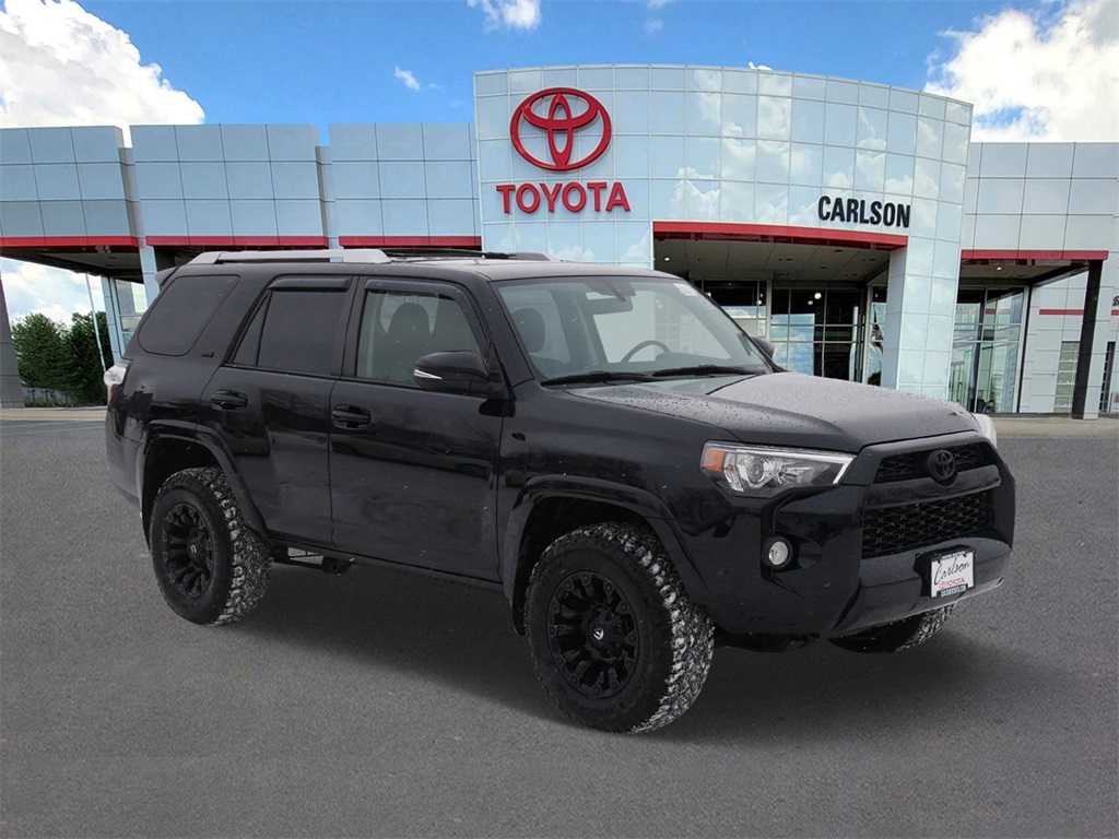 Certified 2018 Toyota 4Runner SR5 Premium with VIN JTEBU5JR9J5596832 for sale in Minneapolis, Minnesota