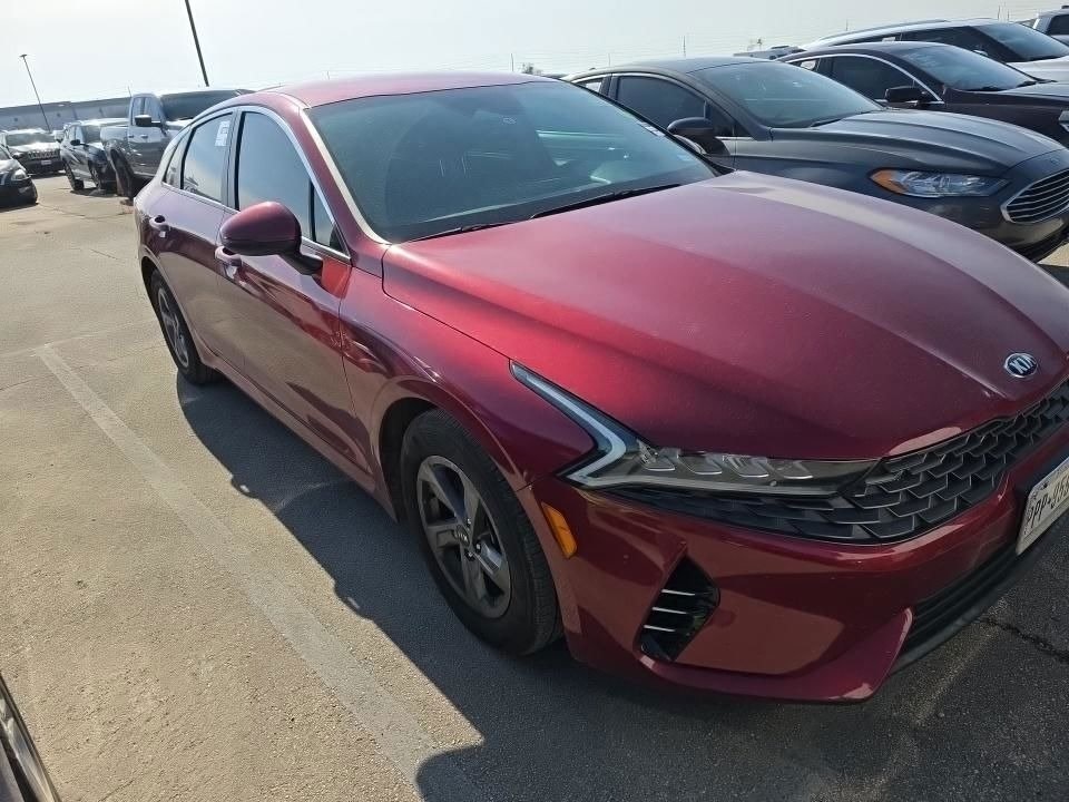 Used 2021 Kia K5 LXS with VIN 5XXG14J2XMG080690 for sale in Kansas City