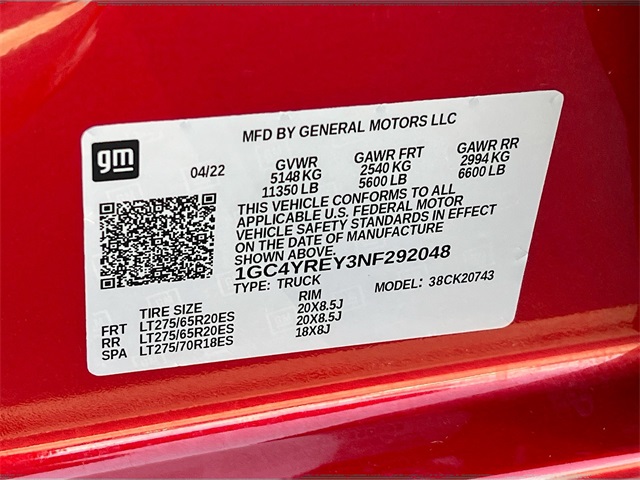2022 Chevrolet Silverado 2500HD High Country photo 30