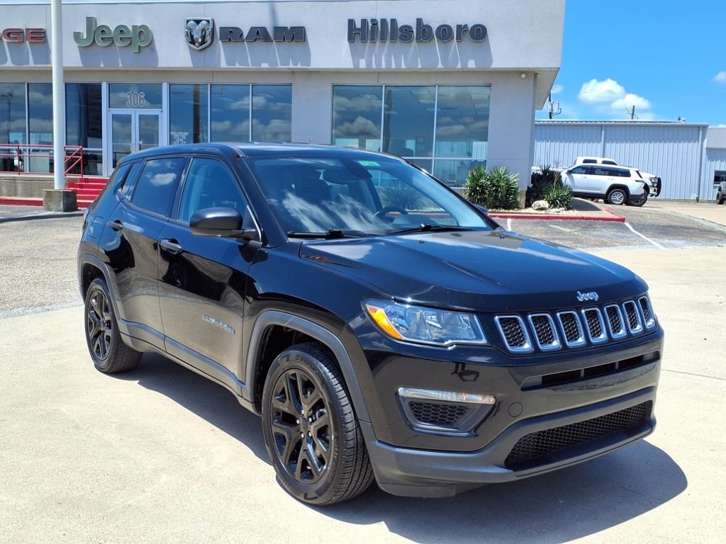 Used 2021 Black Jeep Sport image 1