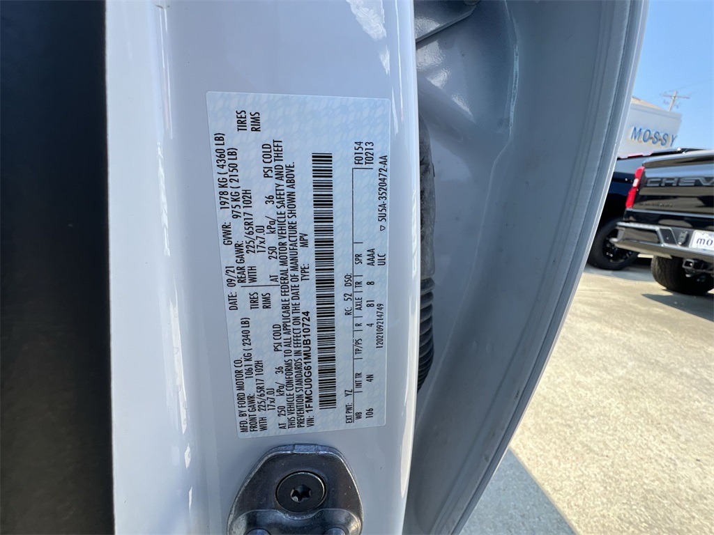 2021 Ford Escape SE photo 36
