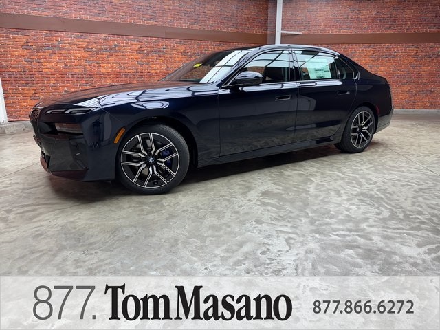 New 2025 Black BMW 760i xDrive image 1