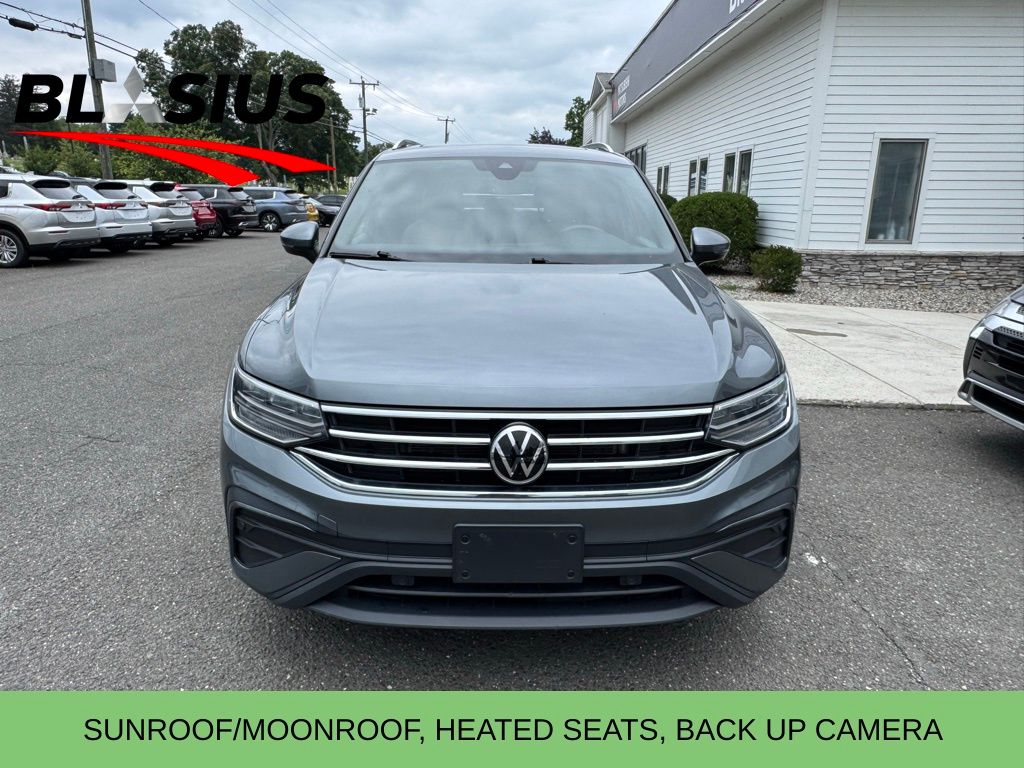 Used 2022 Volkswagen Tiguan SE with VIN 3VV2B7AX2NM006038 for sale in Brookfield, CT