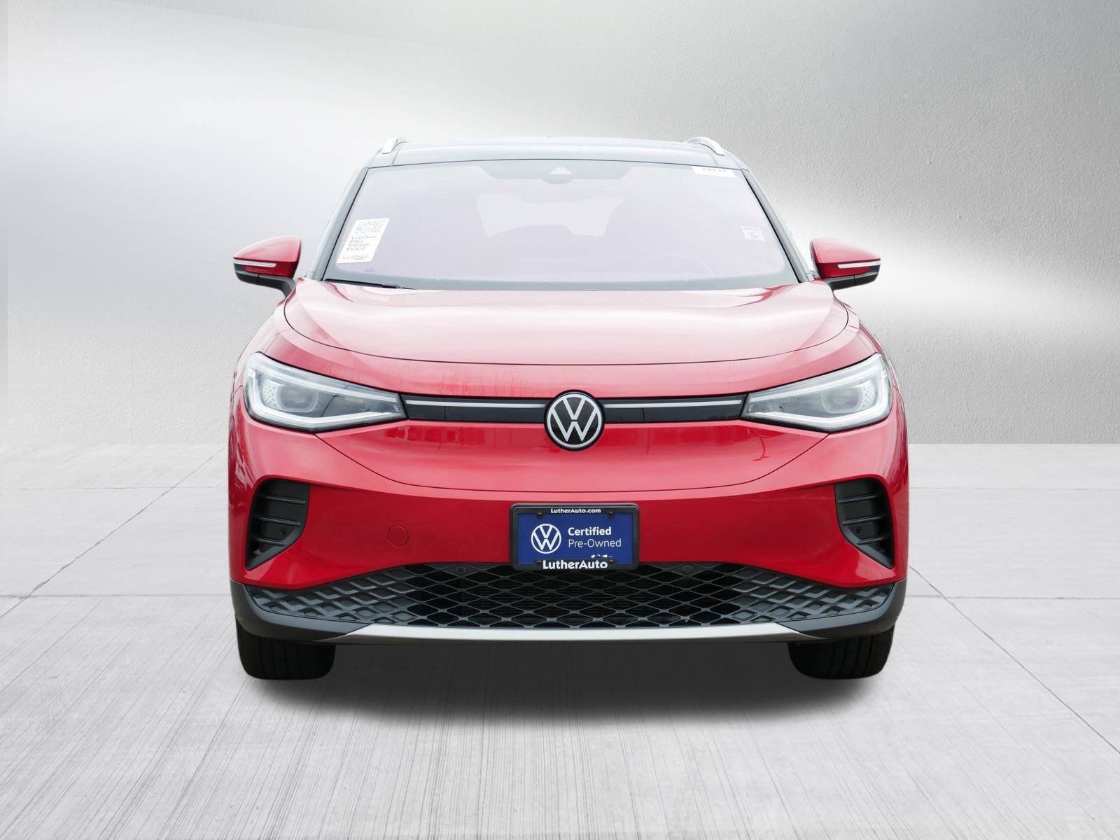 Certified 2021 Volkswagen ID.4 PRO S with VIN WVGUNPE26MP065854 for sale in Brooklyn Center, Minnesota