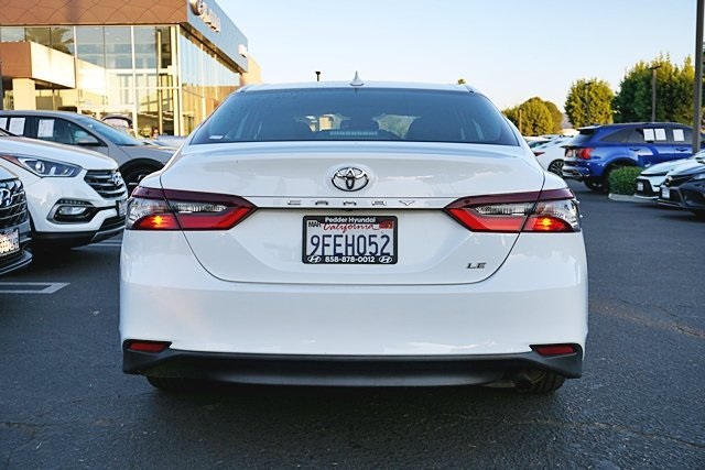 Used 2023 White Toyota LE image 8